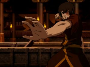 Zuko duel Azula at an Agni Kai for the crown of Fire Lord.