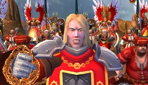 Alaric after he goes completely insane and wants to cut off Gotai's head.