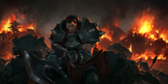 Darius as he appears in Legends of Runeterra.