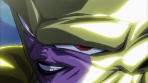 Frieza's wicked grin.