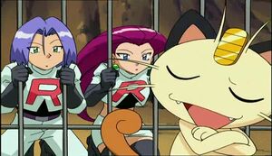 Jessie and James in Dungeon (and not Meowth)