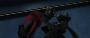 After this, Maul declared Savage his Sith apprentice, to which Savage complied.