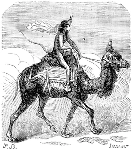 Paimon as depicted in Jacques Collin de Plancy's '"Dictionnaire Infernal, 1863 edition
