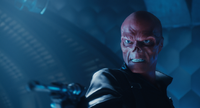 Red Skull prepares to kill Captain America