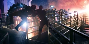 Grigori swinging Hopper closer to the Key.