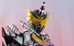 Night Rogue observes Sento and Ryuga.