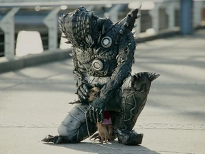 Crocodile Orphnoch with Chaco.