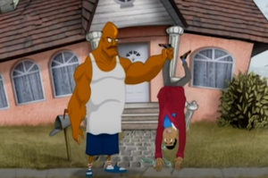 Deebo robbing Stanley.