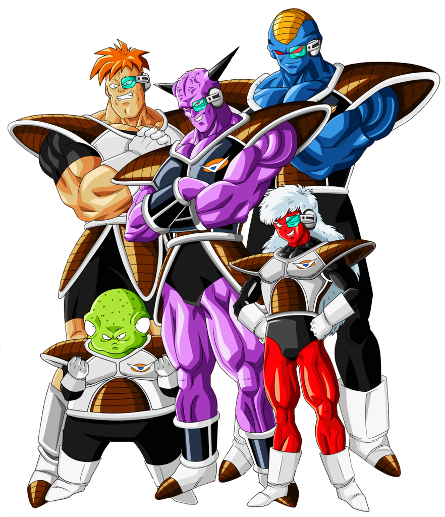 Dragon Ball Characters: Ginyu Force Dragonball Dbz Gt Characters