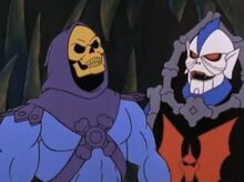 Hordak and Skeletor