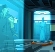 Sabretooth and the Professor on Logan's memories.