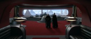 Palpatine tells Anakin that he sees him becoming the greatest of all the Jedi.