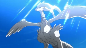 Reshiram near the sun.