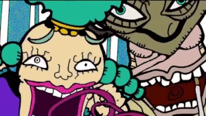 Tumblr inline p8nhylksse1r0vc40 540.gif (2.16 MB) Hol Horse and Boingo in Thoth's artstyle during their outro song.