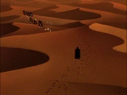 Ubu escaping with the others