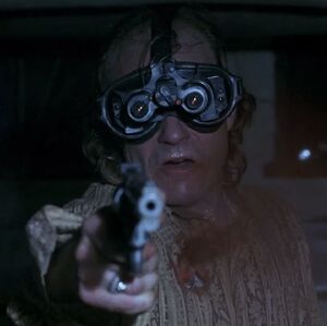 Bill being shot by Clarice.