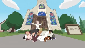 Getting kicked out of church.