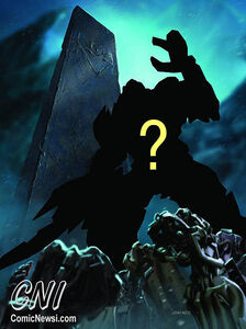 Concept Art for Cover A of Transformers: Defiance issue 3, featuring Megatron in his ROTF body.