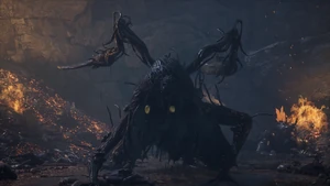 GreenMonster.png (2.13 MB) The Watchman's body seen in the background during the Green Monster's cutscene