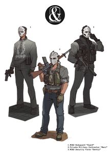 MC&D's security staff.