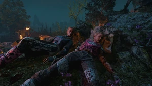 Mickey and Lou's corpses (player-determined).