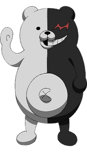 Monokuma's official Danganronpa 3 design.