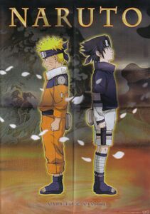 Naruto and Sasuke Official Art