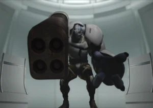 TalosForm.png (328 KB) T-A.L.O.S. ordered by Sergei Vladimir to kill Chris Redfield and Jill Valentine.