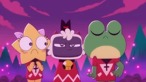 The Lamb negatively reacting to Old Faith clothing.