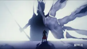 Trevor confronting Death.