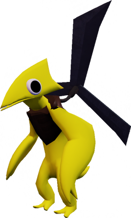 Yellow landed