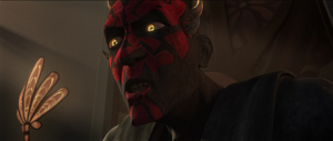 Almec then reports to Maul his plans to set up his new administration, the Sith warning that he'd be responsible for their failures.