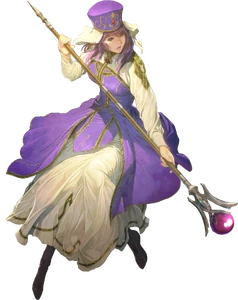 Eremiya's battle portrait in Fire Emblem Heroes.