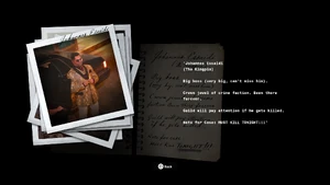 A picture of Essaïdi alongside Sev's notes.