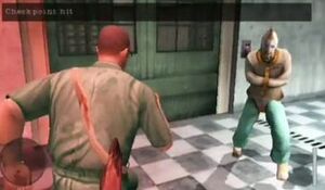 Restrained inmate (only in Wii version of Manhunt 2).