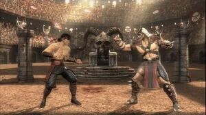 Mortal Kombat (2011) - Liu Kang vs