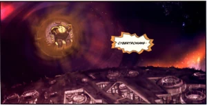 Unicron emerges from the alternate G1 universe and announces to planet Cybertron that they will be devoured.