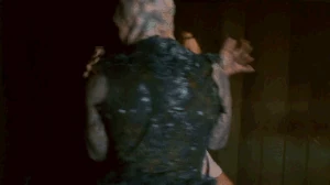 WandaTheToxicAvengerG3.gif (7.36 MB) Toxic Avenger/Melvin burning Wanda on the hot rocks