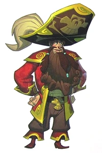LeChuck as a human.