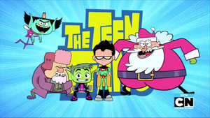 The Tooth Fairy joins the Teen Titans, along with Santa Claus and Sticky Joe.