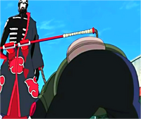 Hidan fatally stabbed Asuma.