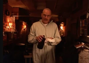 Walter Cloroforms Viewer in one of the endings of the second season's promotional Walt's warning