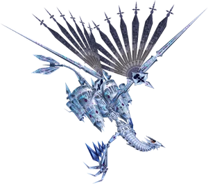 Xemnas' dragon form.