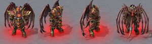 Kil'jaeden's model in Warcraft III: Reforged.