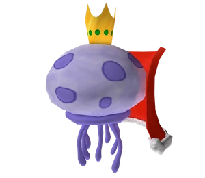 The King Jellyfish's model from SpongeBob SquarePants: Battle for Bikini Bottom.