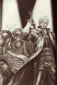Angelo Agnus in Devil May Cry 4: Deadly Fortune.
