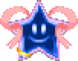 Elder Princess Shroob disguised as a benevolent Star Sprite.