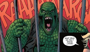 Killer Croc, the Cajun Crocodile from Earth 19