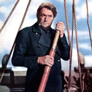 Gregory Peck as Ahab.