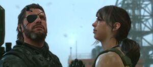 Venom Snake and Quiet.